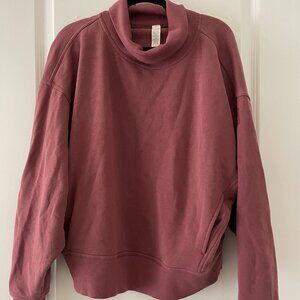 Alo Funnel Neck Pullover - Size Small